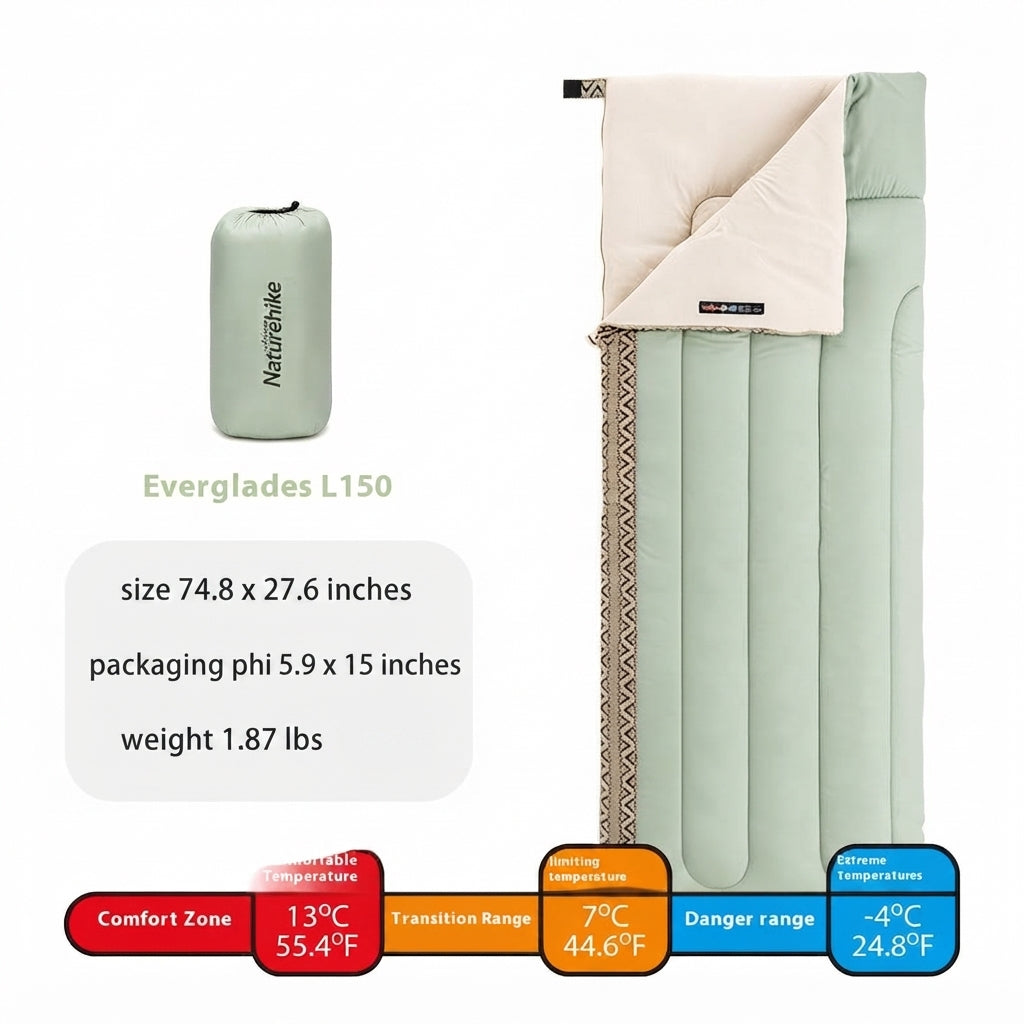 Four-Season Portable Outdoor Camping Sleeping Bag