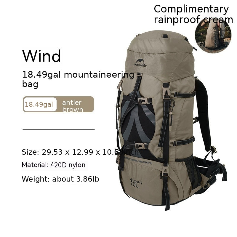 Outdoor Hiking Backpack Large Capacity Travel Sports