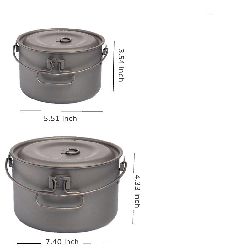 Ultra-light Foldable Outdoor Camping Cookware